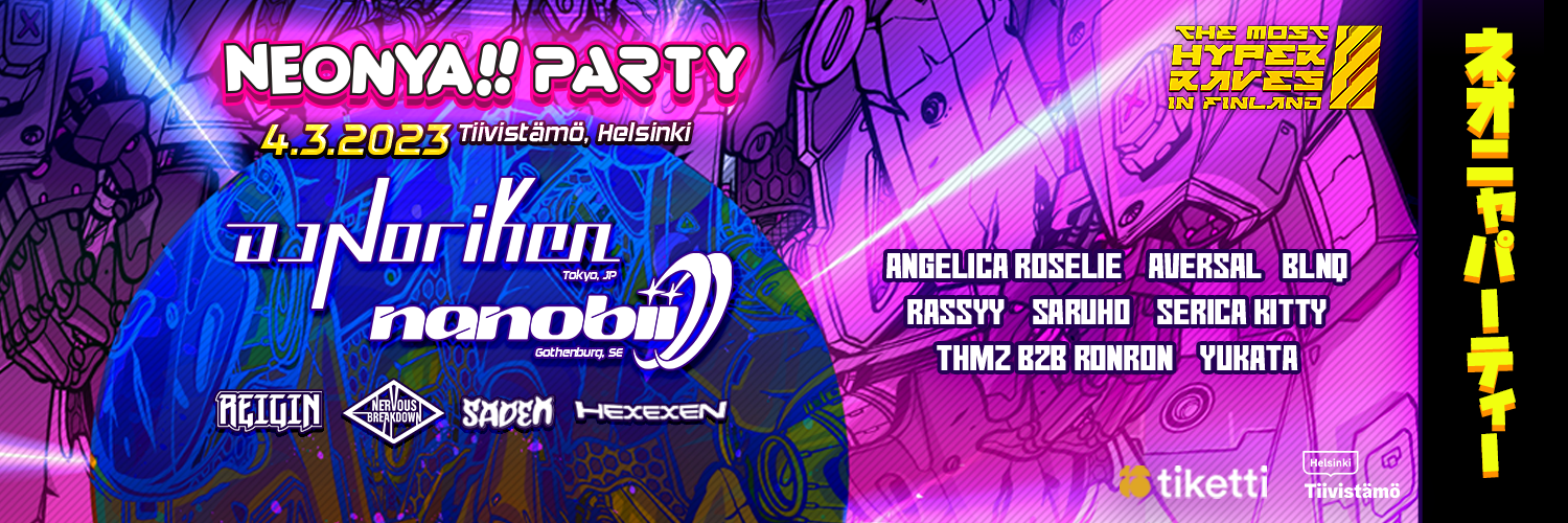 Neonya!! Party 4.3.2023