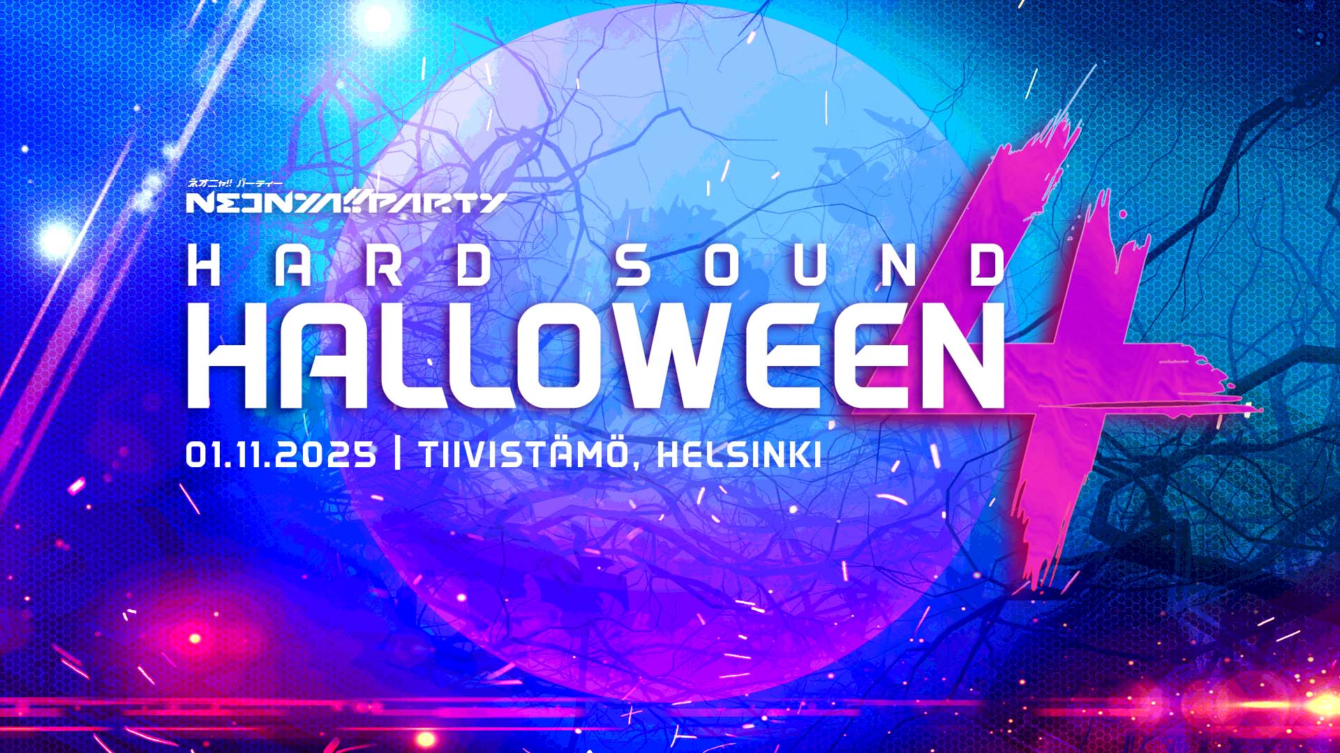 HARD SOUND HALLOWEEN 4 November 1st, 2025 at Tiivistämö, Helsinki