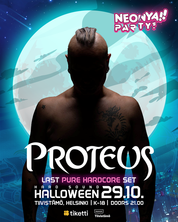 PROTEUS - Last Pure Hardcore Set at Neonya!! Party Hard Sound Halloween 2